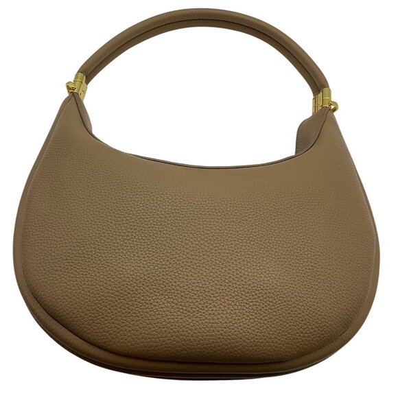 Songmont Luna Shoulder Bag Tan Beige Vegan Leather Hobo Detachable Strap*Read - Picture 1 of 16